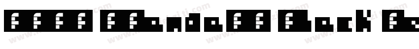 ACGN QPandaGB Black Regular字体转换